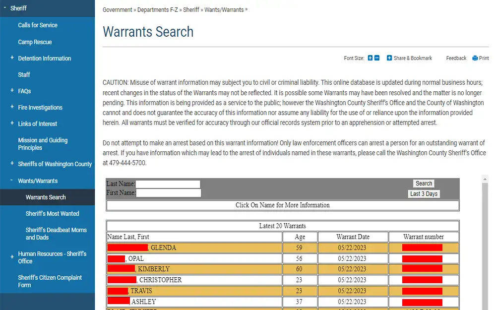 Search Free Criminal & Arrest Records In Arkansas (All AR Counties)